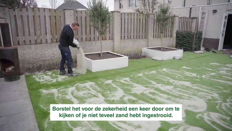 Kunstgras bezanden Easylawn